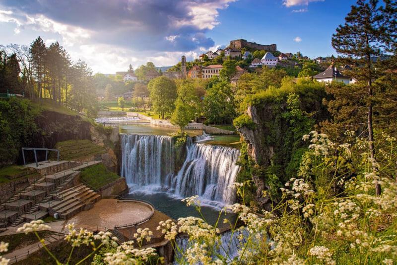Network Apartment Jajce Bagian luar foto